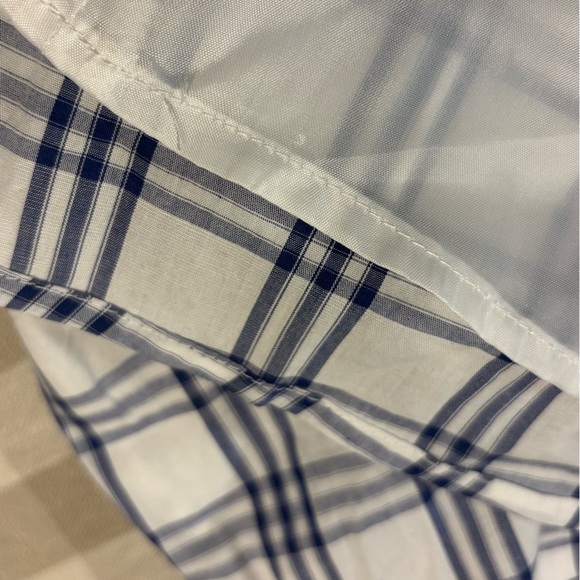 Elegant Checkered Ruffle Mini Dress - Picture 10 of 11